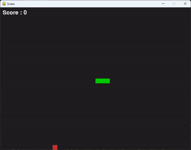 pygame snake